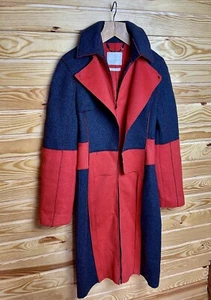 RARE Hugo Boss Women Wool Coat Size S Runway Edition - Picture 1 of 14