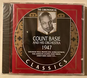 COUNT BASIE 1947 Paul Gonsalves Preston Love Harry Edison Classics NEW CD - Picture 1 of 2
