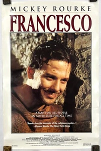 Póster de 40" de drama histórico de Liliana Cavani 1989 de Francesco Young Mickey Rourke - Imagen 1 de 9