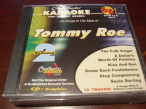 CHARTBUSTER 6+6 KARAOKE DISC 40379 TOMMY ROE VOL 2 CD+G POP MULTIPLEX SEALED - Picture 1 of 1