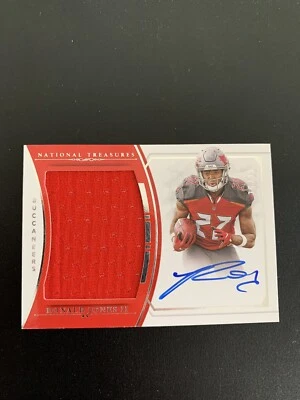 2018 National Treasures Rookie Material Signatures Ronald Jones II💥75/99💥BUCS - Image 1 of 2