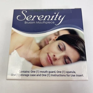 Serenity Bruxism Nacht Schlafmittel Mundstück Koch- und Bissschutz versiegelte Box - Bild 1 von 7