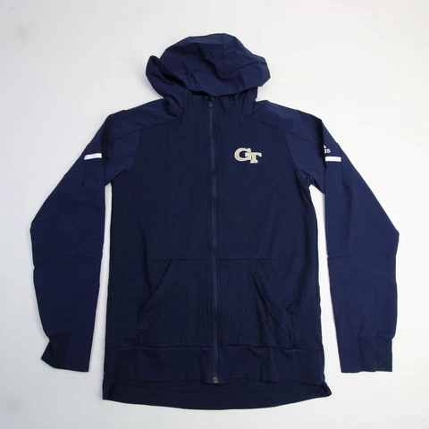 Georgia Tech Yellow Jackets adidas Climalite Jacket Men's Navy Used Cover