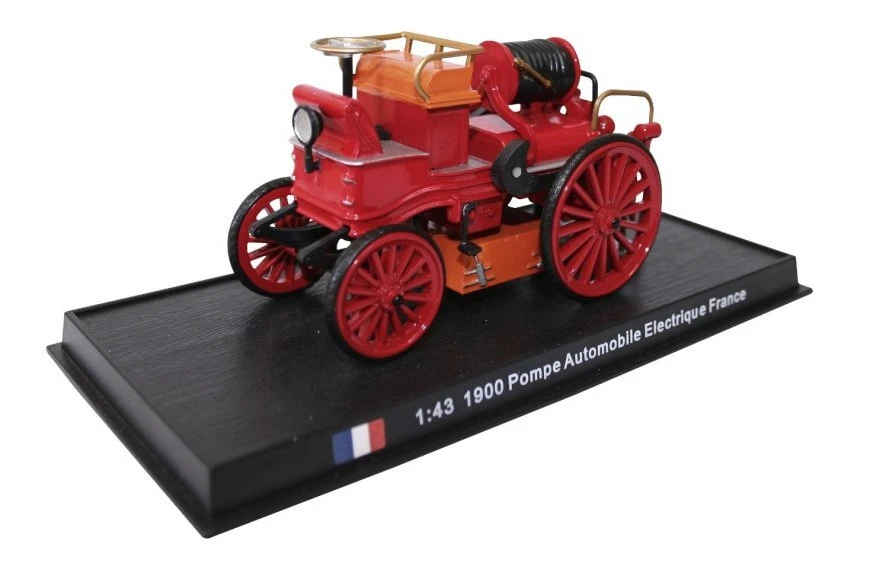 ACSF06 Electric Pumper  France, 1900 1:43rd Scale Die-Cast Toy Fire Truck Engine - Image 1 of 1