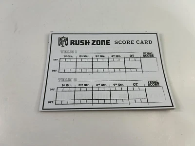 NFL Rush Zone Juego de Mesa Cuadro Almohadilla Pieza de Repuesto Foto 1 de 2