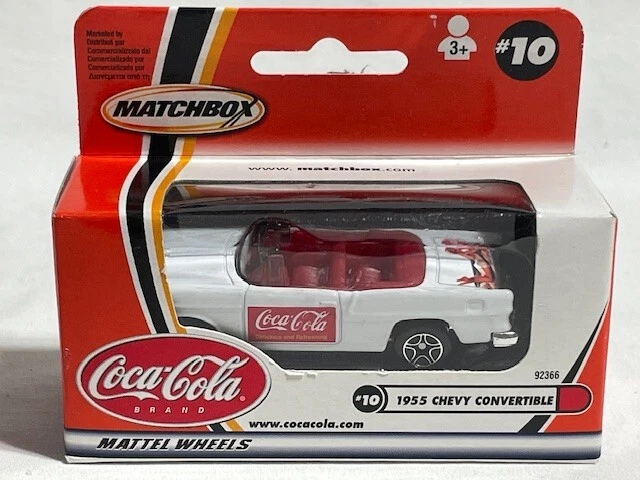 2000 Matchbox International Coca Cola #10 1955 Chevy Convertible Canada - Image 1 of 1