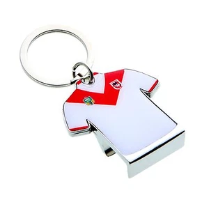 33955 ST GEORGE DRAGONS NRL TEAM JERSEY BOTTLE OPENER KEY RING KEYRING CHAIN - Picture 1 of 1