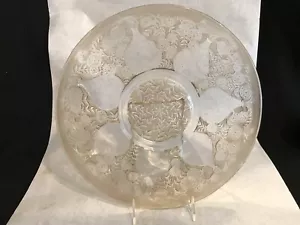 René Lalique bunte Kristallplatte modelliert VeRRerie D'Alsace 1921 signiert 12,25 - Bild 1 von 16