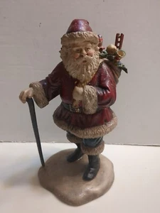 Vintage Dept 56 traditionelle Weihnachtsmann Figur 8 Zoll - Bild 1 von 6