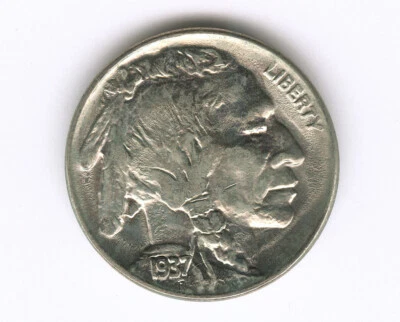 1937 5c Buffalo Nickel Gem BU Proof-Like, Fantastic Luster - Image 1 of 2