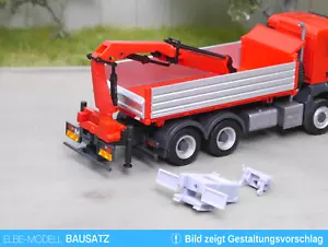 1:87 EM655 Bausatz 2x Heck Anbaurahmen für Ladekran passend für Herpa 4x4/6x6 - Bild 1 von 5