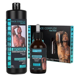 KIT TRATTAMENTO RINFORZANTE FACE COMPLEX PROFESSIONALE UOMO PER CAPELLI SOTTILI - Imagen 1 de 6