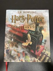 Harry Potter And The Sorcerers Stone Jim Kay Illustrated Edition - Picture 1 of 8