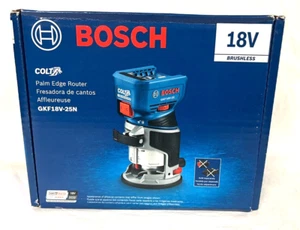 BOSCH 18V Brushless Colt Palm Router (Bare Tool) GKF18V-25N (New In Retail Pack) - Picture 1 of 2