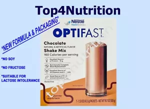 OPTIFAST SHAKE MIX | 5 BOXES | CHOCOLATE | 35 SERVINGS | NEW FORMULA - Picture 1 of 5