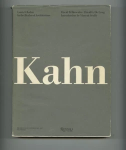 1991 LOUIS I. KAHN In the Realm of Architecture 448-pg MOCA Massimo Vignelli BK - Picture 1 of 3