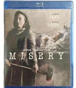 Misery (Blu-ray) James Caan DISC & COVER ART ONLY NO CASE NEW UNUSED CONDITION - Picture 1 of 2