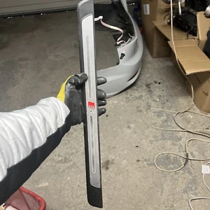 2018 AUDI S5 - Front LEFT DOOR SILL / Scuff Panel / Light BAR (S) 8W0947417A - Picture 1 of 6