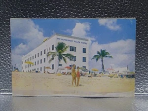 The Normandy Plaza Hotel Miami Beach, Florida FL Tourism Topographical Postcard - Picture 1 of 2