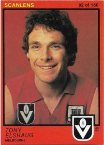 1982 Scanlens (82) Tony ELSHAUG Melbourne aMint. - Picture 1 of 1