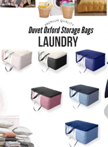 Large Capacity Clothes Storage Bags Solution Organizer for Clothes Duvets UK - Picture 1 of 13