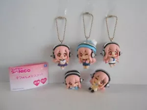 Kwb16Jz Super Sonico Deformed Mascot 5 Types - Picture 1 of 3