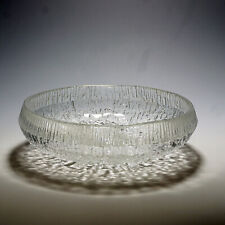 Ice glass Bowl 'Lunaria' by Tapio Wirkkala for Iittala 1972