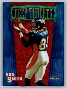 Rod Smith 1999 Topps Chrome Season's Best Deep Threats SB14 Denver Broncos - Picture 1 of 2