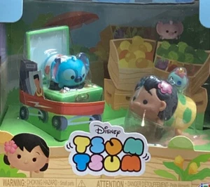 Disney Tsum Tsum Lilo And Stitch Story Moment Playset 5 Pieces Excl. FREE SHIP - Picture 1 of 3