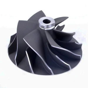 Rueda de compresor 6+6 para rodamiento de bolas SUBARU STI IHI RHF5HB VF34 VF36 - Imagen 1 de 4