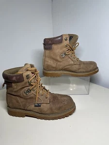 Brahma  Brook Hiking Steel Toe Working Waterproof Boots Womens Sz  8,5 W Brown - Picture 1 of 18