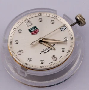 Tag Heuer Mens Kirium Silver WL1114 ETA 955.112 Movement Dial Hands 26MM New - Picture 1 of 3