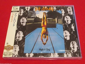 DEF LEPPARD - High 'N' Dry + 2 Bonus Tracks - Japan SHM Jewel Case Edition - CD - Imagen 1 de 2