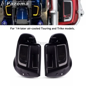 Cubierta de luz LED Carenado ventilado inferior Caja de altavoces Pod Se adapta a Touring Electra Glide - Imagen 1 de 11