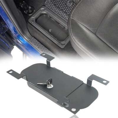 1PC Black Steel Storage Box Mounting Frame w/Keys for 2009-2018 Pcikup Ram 1500 - Изображение 1 из 4