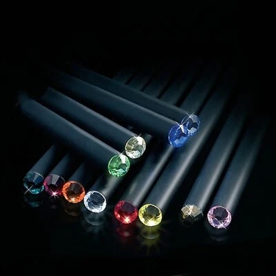 1 Bleistift mit original SWAROVSKI® Kristall.  Kristallfarben frei wählbar - NEU - Bild 1 von 4