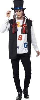 Disfraz Smiffys Estrella del Pop Años 80, Multicolor, L - Talla 42"-44" Foto 1 de 3