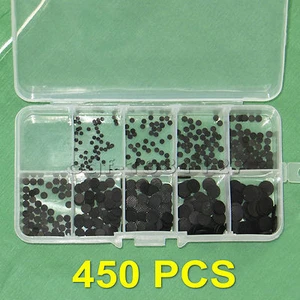 450 piezas Kit de reparación de teclado de 2 ~ 8 mm botones de goma conductores de control remoto - Imagen 1 de 2