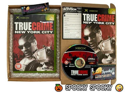 True Crime New York City XBOX - UK PAL VGC CIB with Reg - Tracked - Image 1 of 4