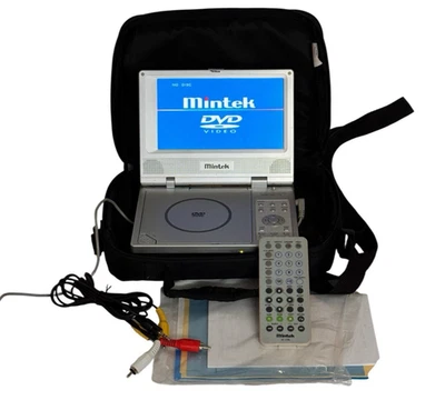 Mintek MDP-1770 Portable DVD Player 7" TFT Monitor Case A/V w/ Remote-Power Cord - Image 1 of 4