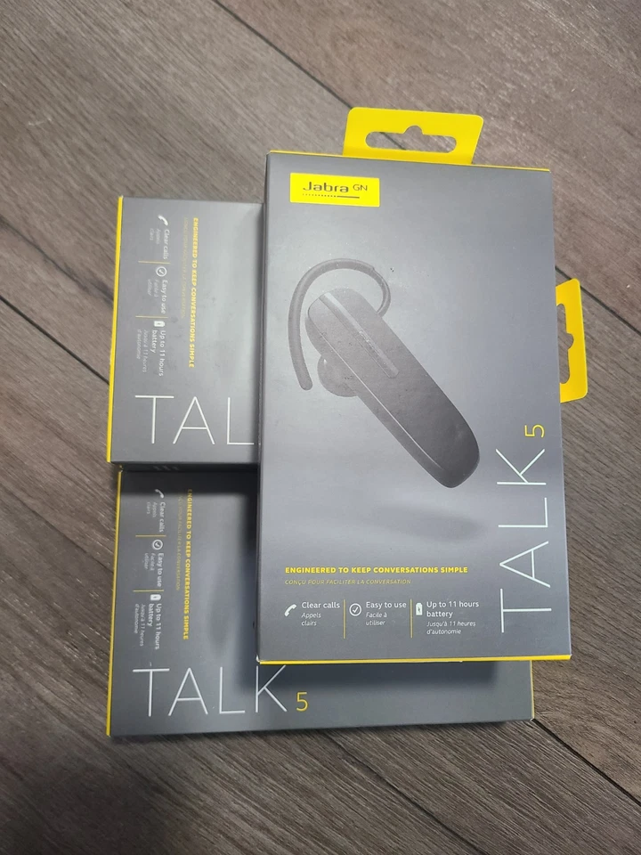 Jabra Talk 5 Bluetooth Headset for Hands-Free Calls - Image 1 of 1