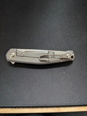 Giant Mouse Ace Sonoma Titanium Brass Accents M390 Stonewashed Finish - Image 1 of 4