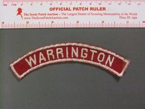 Boy Scout Warrington Florida New Jersey RWS Community Strip 5507OO - Picture 1 of 1