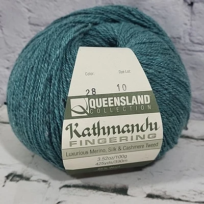 Kathmandu Fingering Yarn by Queensland Wool Silk Cashmere - Image 1 of 4