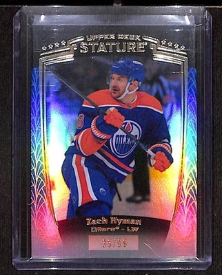 2024-25 Upper Deck Stature Blue #13 Zach Hyman /99 - Image 1 of 2