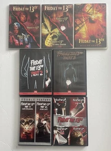 FRIDAY THE 13TH DVD Jason Voorhies COLLECTION - Picture 1 of 9