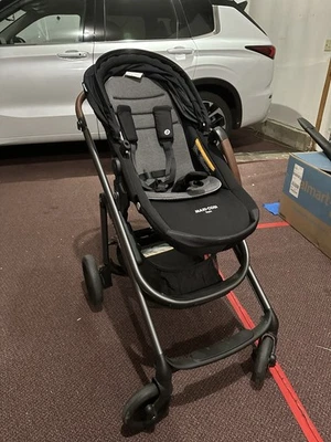 Cochecito modular Maxi Cosi Tayla Max de bebé a niño pequeño cochecito de ónix negro Foto 1 de 4