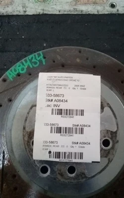 Rear Brakes Convertible Rotor Only Fits 03-09 350Z 3272941 - Image 1 of 4
