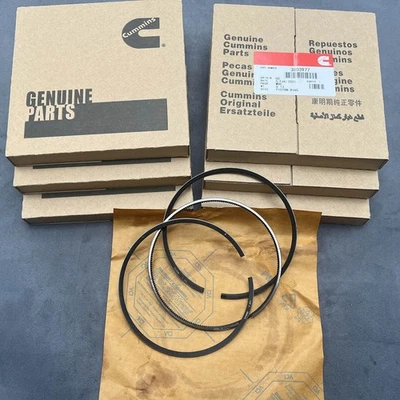 6* Piston Ring Set for L10 CUMMINS L10 M11 LTA10 3803977 3 rings Celect - Image 1 of 4