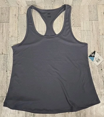 Camiseta sin mangas Soffe GRANDE gris espalda corredor rendimiento juniors mujer NUEVA Foto 1 de 4